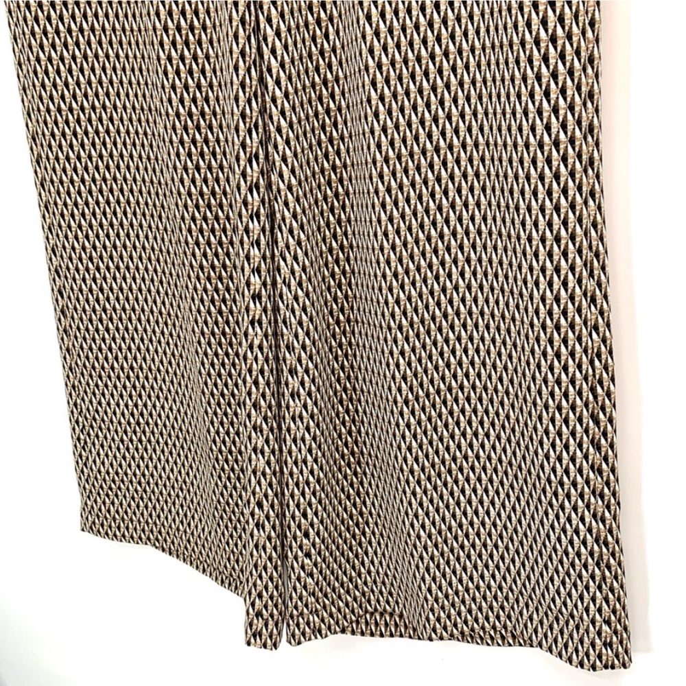 Chico’s Geometric Print Wide Leg Pull On Pants Culottes Size Small - Picture 5 of 16
